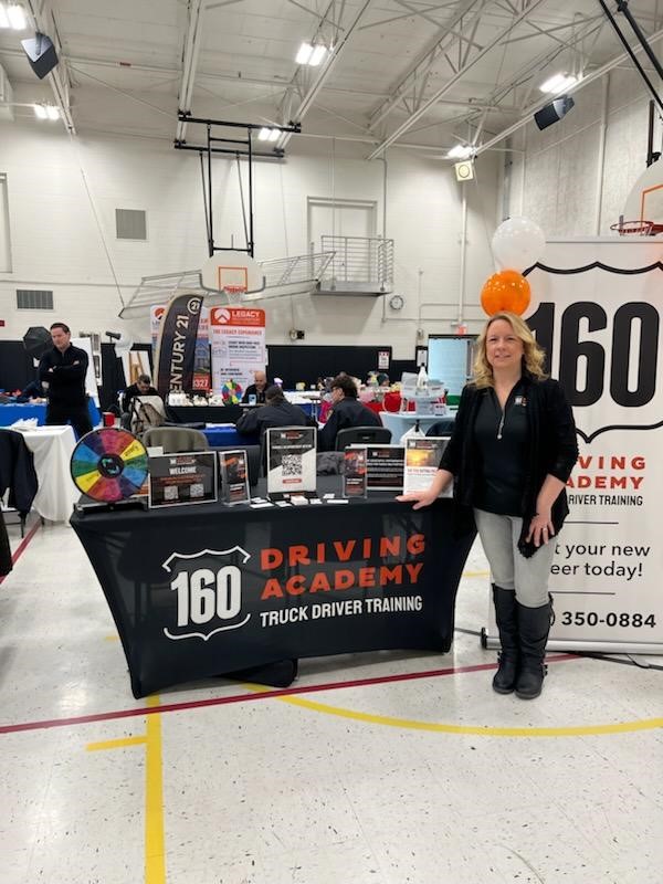 ​160 Driving Academy Palos Hills Branch attended The Hills Chamber Business Expo.