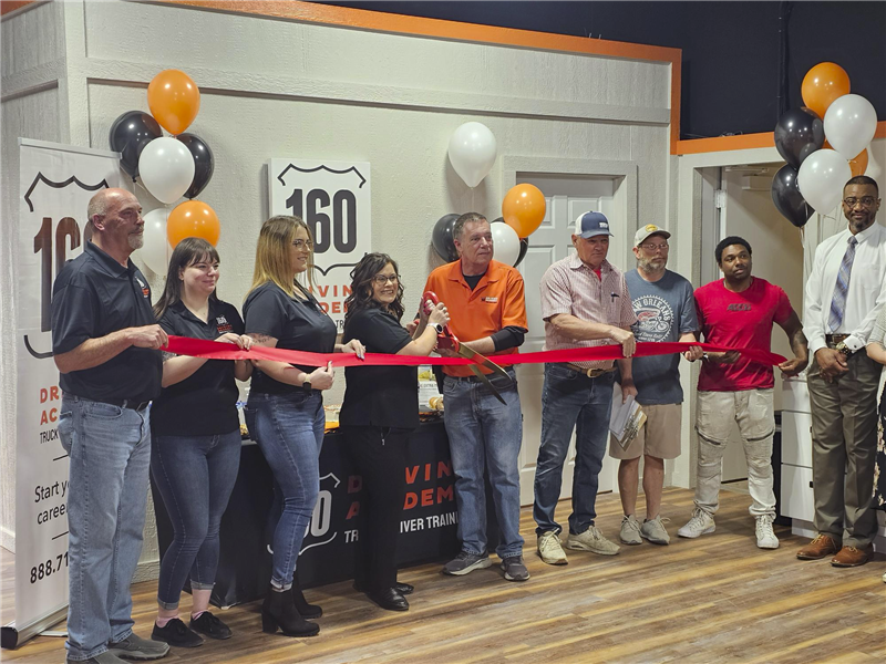 ​160 Driving Academy Tulsa Branch celebrates their Ribbon Cutting Ceremony!