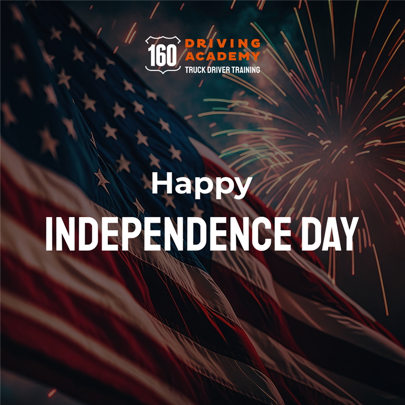 160 Driving Academy wishes you a Happy 4th of July!