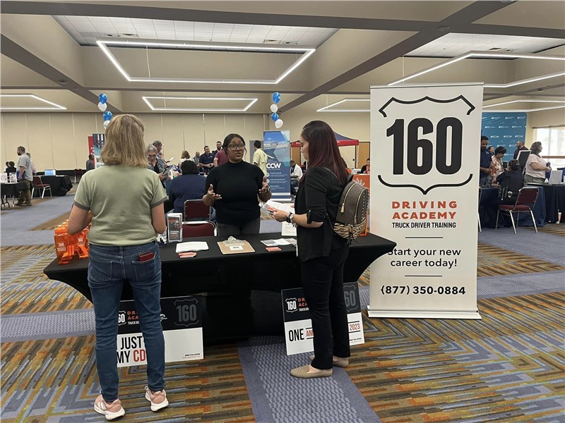 160 Driving Academy Corpus Christi Location participated in a Job Fair!