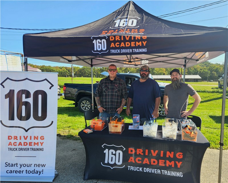 ​160 Driving Academy Sussex Branch Location participated in a Truck Show!