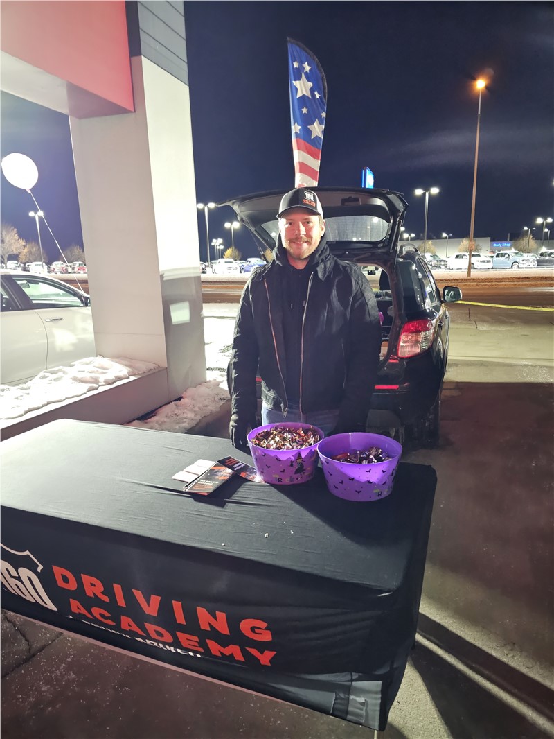 ​160 Driving Academy Billings Location participated in a Trunk or Treat Event!