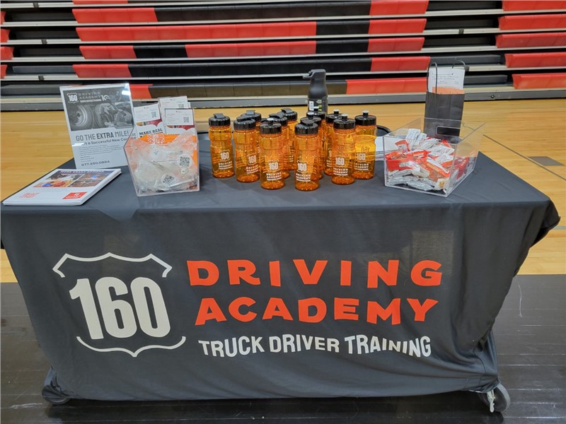​160 Driving Academy participated in the Forreston Highschool Career Fair