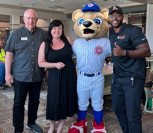 South Bend Cubs Plush Mascot Stu