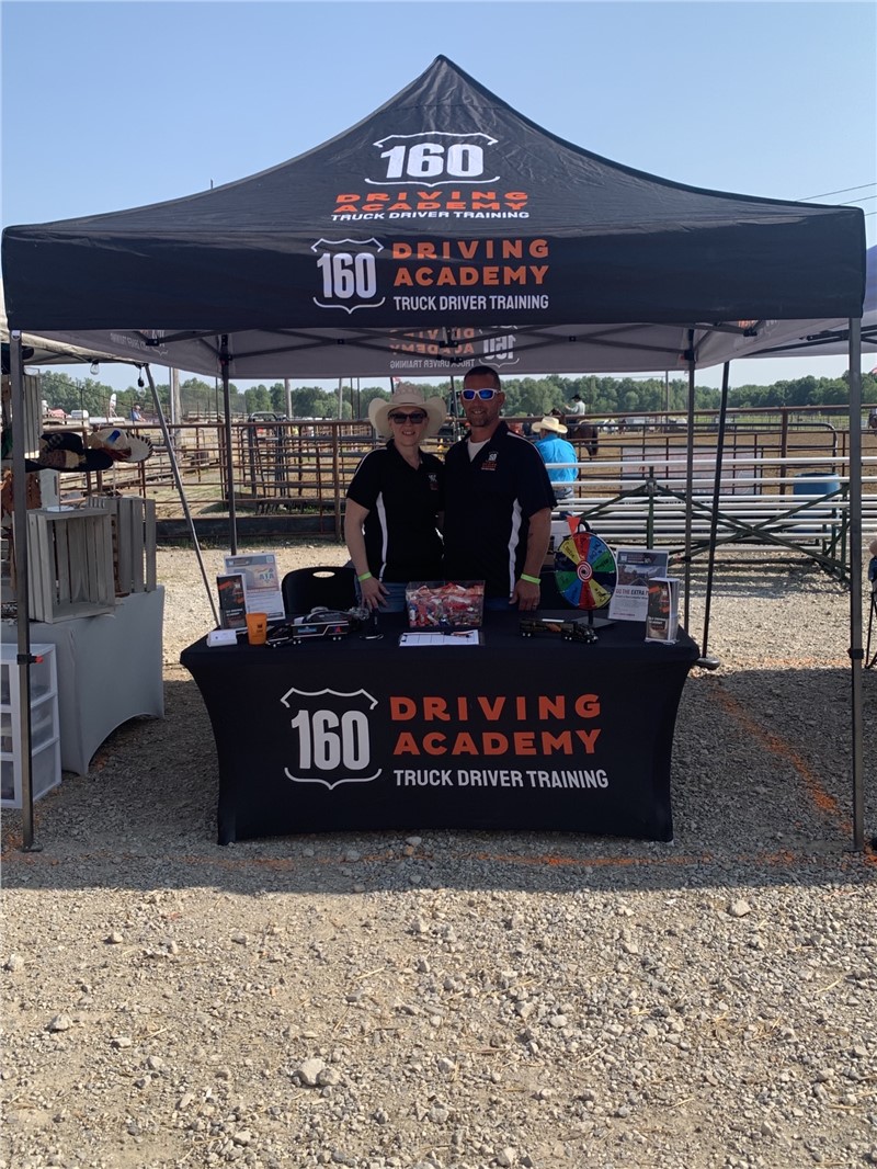 160 Driving Academy Kaskaskia Branch Participated in Whippoorwill Rodeo Event!