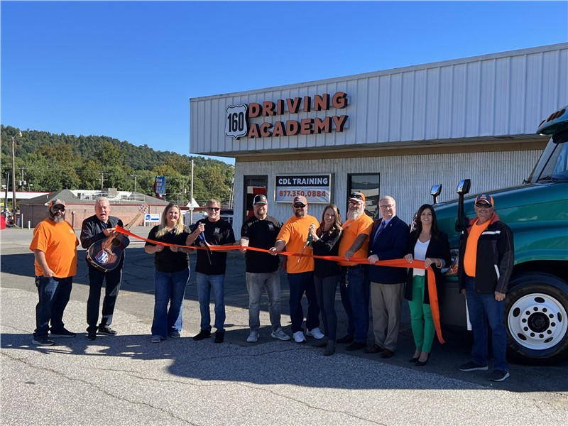 160 Driving Academy’s newest location in Huntington, West Virginia hosted a Ribbon Cutting Event to celebrate their Grand Opening