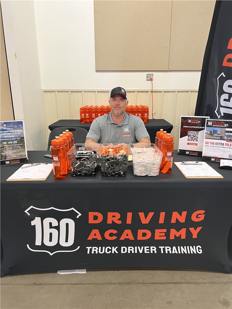 160 Driving Academy Muncie Branch participates in Delaware County Fair!