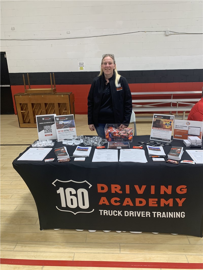 160 Driving Academy Kaskaskia Branch participated in the Kaskaskia College Workforce Equity Intiative Career Fair!