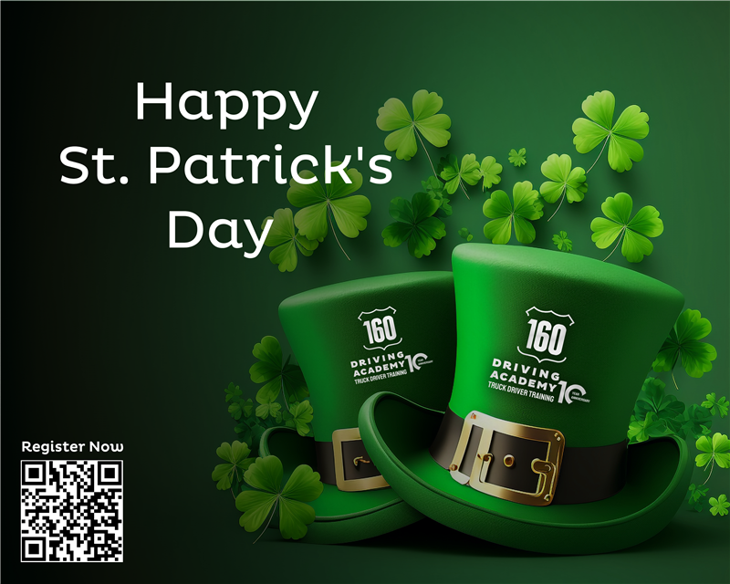 🍀 Happy St. Patrick's Day 🍀 from 160 Driving Academy!