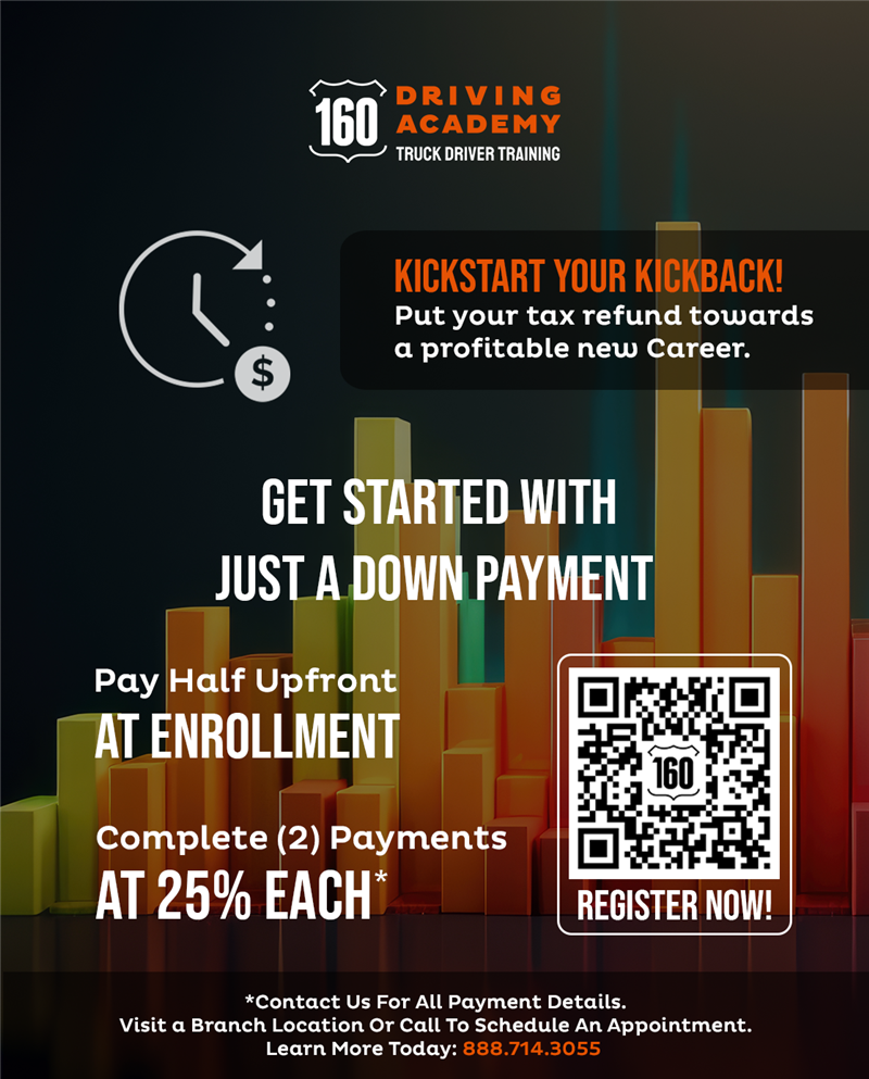 ​160 Driving Academy wants to help you kickstart your kickback!