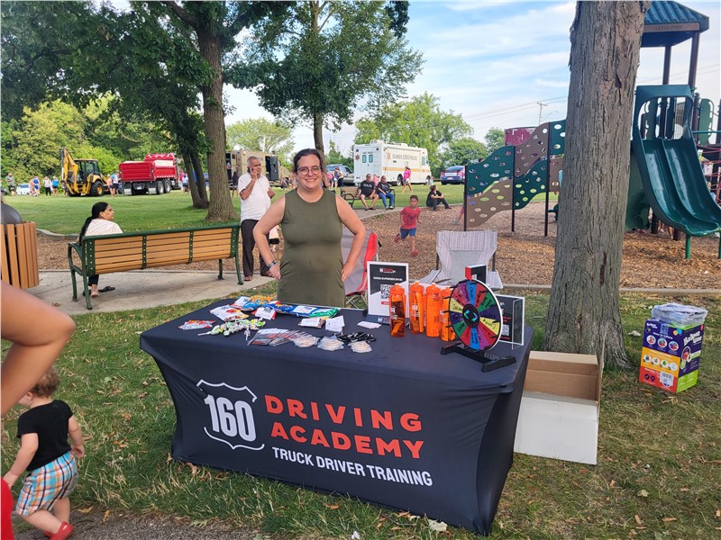 ​160 Driving Academy Joliet Branch Participated in National Night Out!