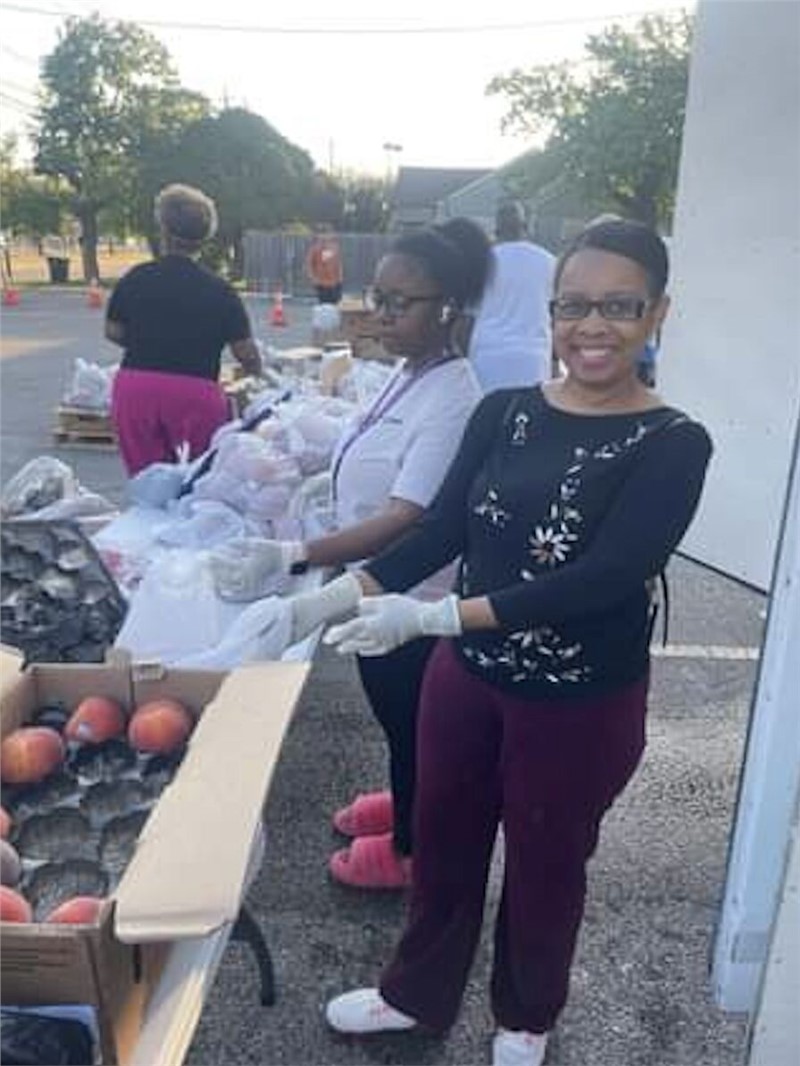 160 Driving Academy’s Pearland Branch Team Participated in the Houston Food Bank Event