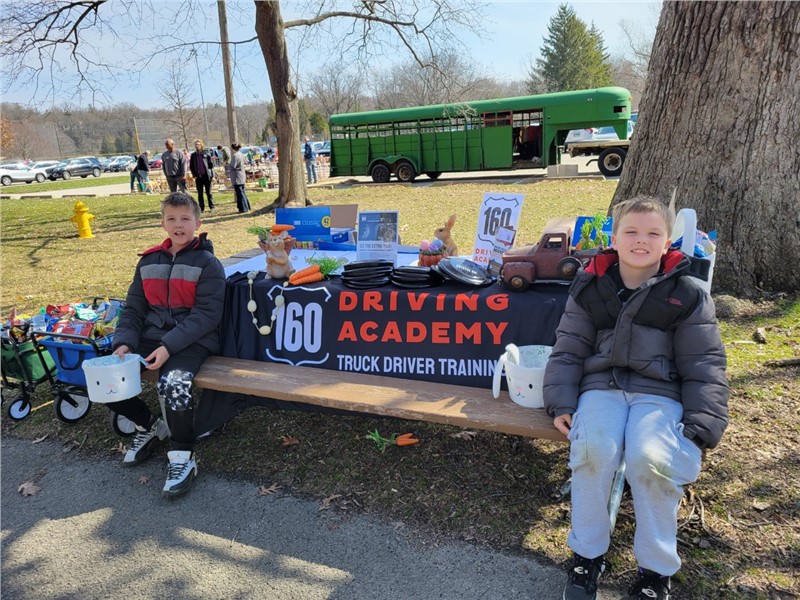 ​160 Driving Academy Freeport branch location participated in the Freeport Park District Bunny Trail!