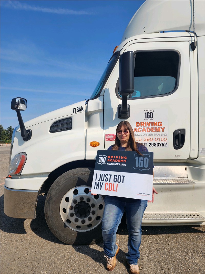 Toni’s Journey to CDL Success at 160 Driving Academy Atlanta