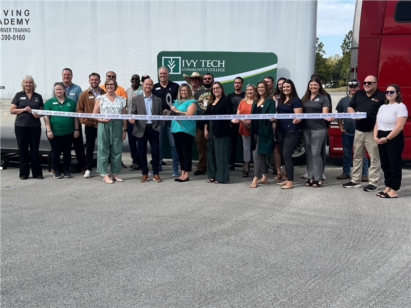 160 Driving Academy Ivy Tech Terre Haute Branch Celebrates their Ribbon Cutting Ceremony!