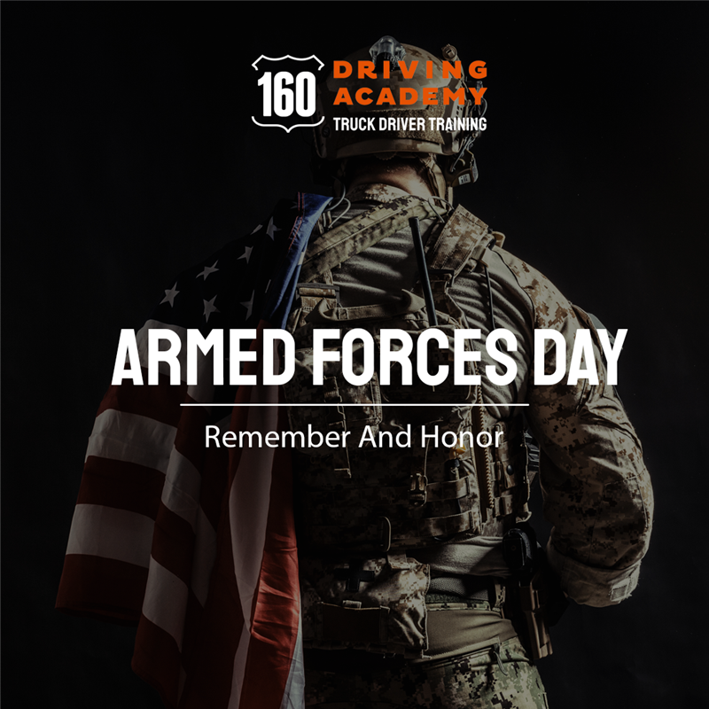 160 Driving Academy Celebrates Armed Forces Day!