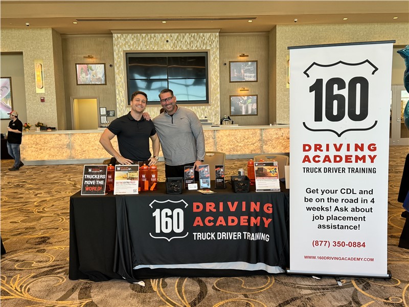 160 Driving Academy Florence Location participates in a Career Fair.