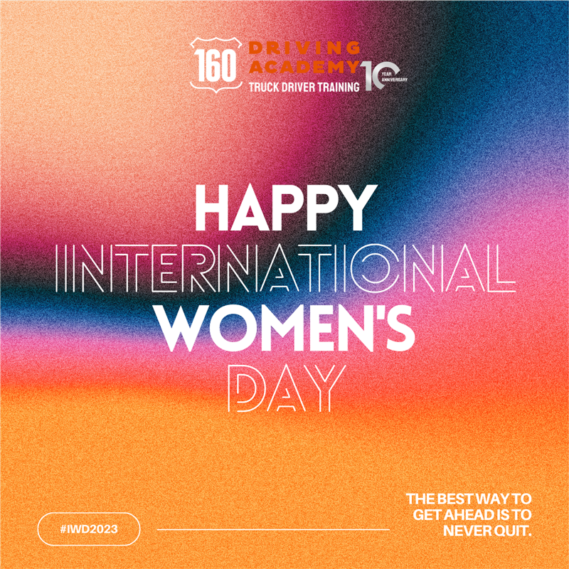 Happy International Women’s Day from 160 Driving Academy!