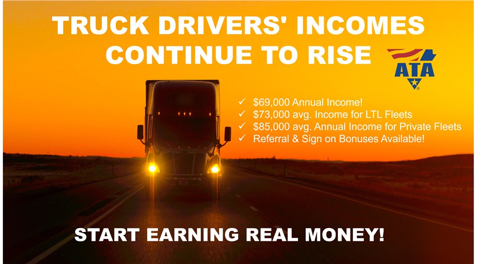 Get Behind the Wheel and Take Advantage of Rising Pay for Truck Drivers