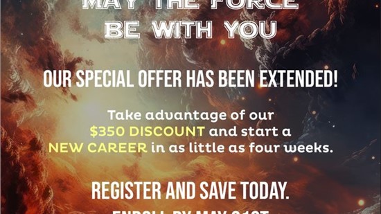 Our $350 Discount Has Been Extended!
