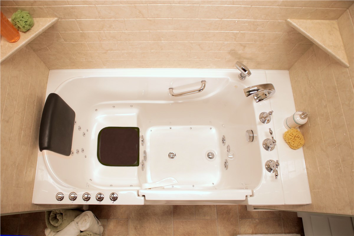 Walk-In Tubs | Walk-In Bathtubs for Elderly | Handicap Accesible ... Bath Planet Walk-in Tub with Dual Drains