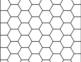6" Hexagonal