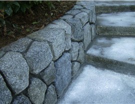 Stamped Concrete - Concrete Steps Photo 4