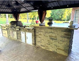Outdoor Kitchens - BBQ Island Photo 4