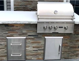 Outdoor Kitchens - Outdoor Kitchen Countertops Photo 3