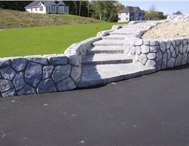 Stamped Concrete - Concrete Steps Photo 3