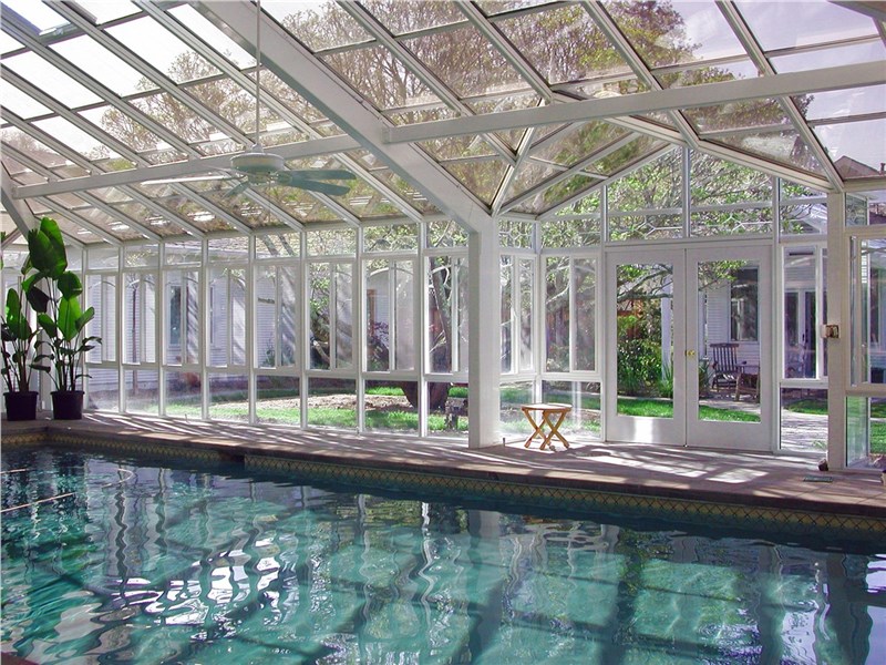 conservatory swimming pool enclosures