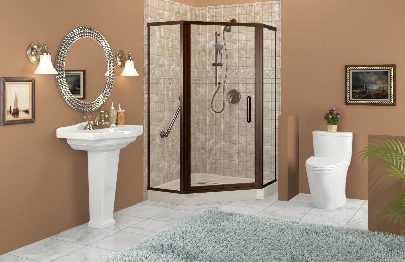 Choosing a Bath or Shower System for Your Small Bathroom