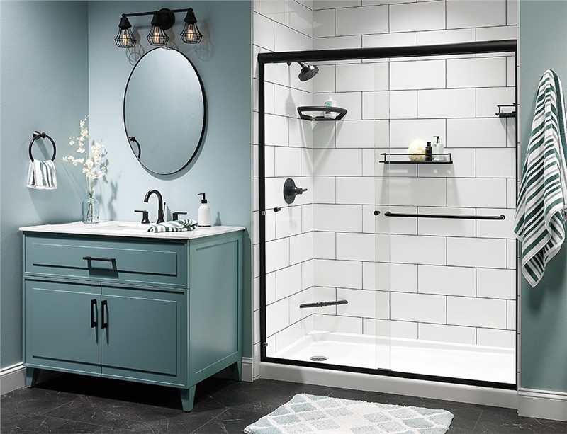 Luxury Bathrooms You Have to See to Believe  Recessed shelves, Glass shelves  in bathroom, Glass bathroom