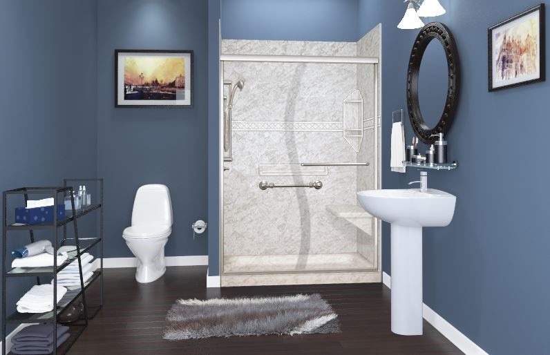 Making Your Bathing Area Complement Your Bathroom's Cool Color Scheme