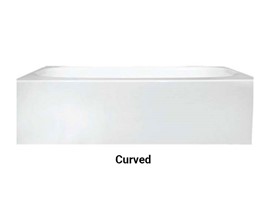 Curved Bathtub Style