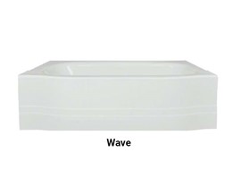Wave Bathtub Style