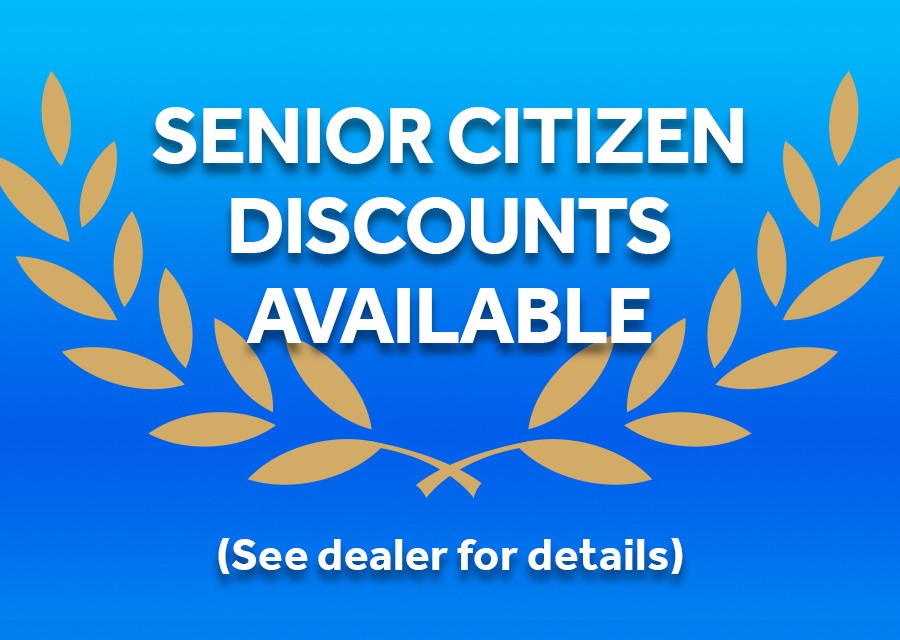 Senior Discounts Available