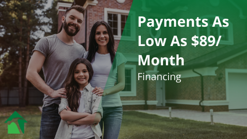 payments as low as $89 a month